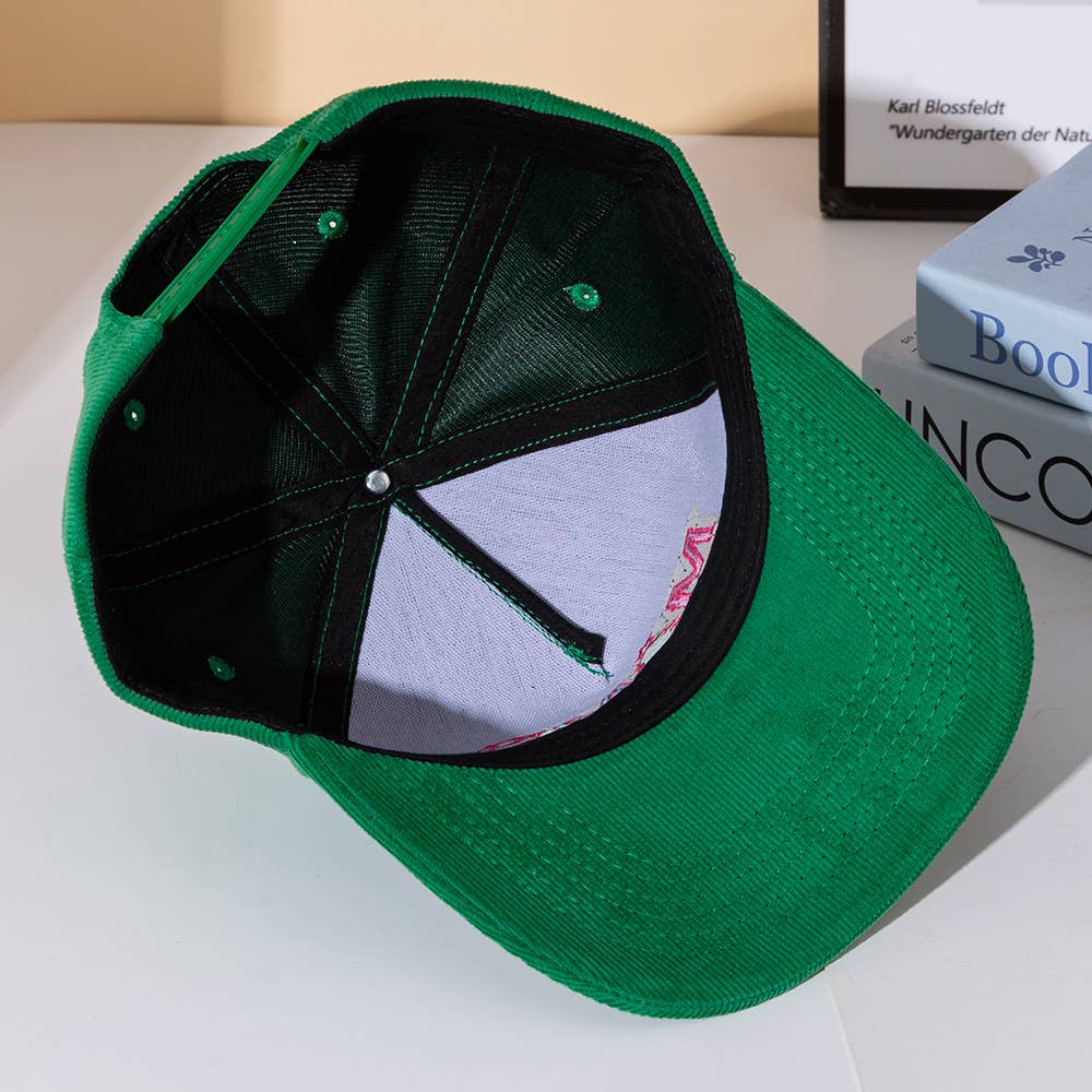 Pink & Green Merry Trucker Hat