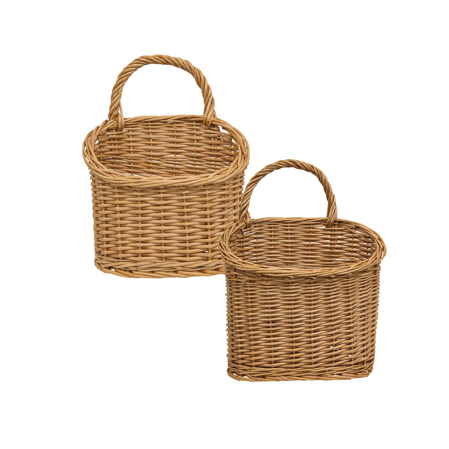 Natural Willow Hanging Wall Basket