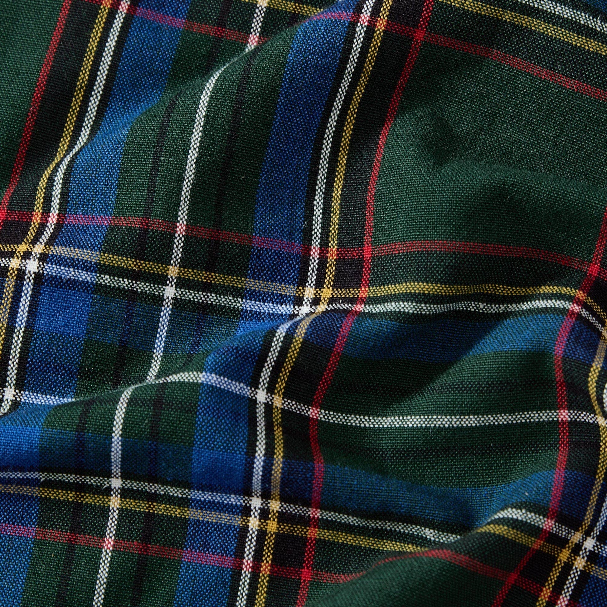 Stowe Tartan Holiday Plaid Cotton Christmas Tablecloth