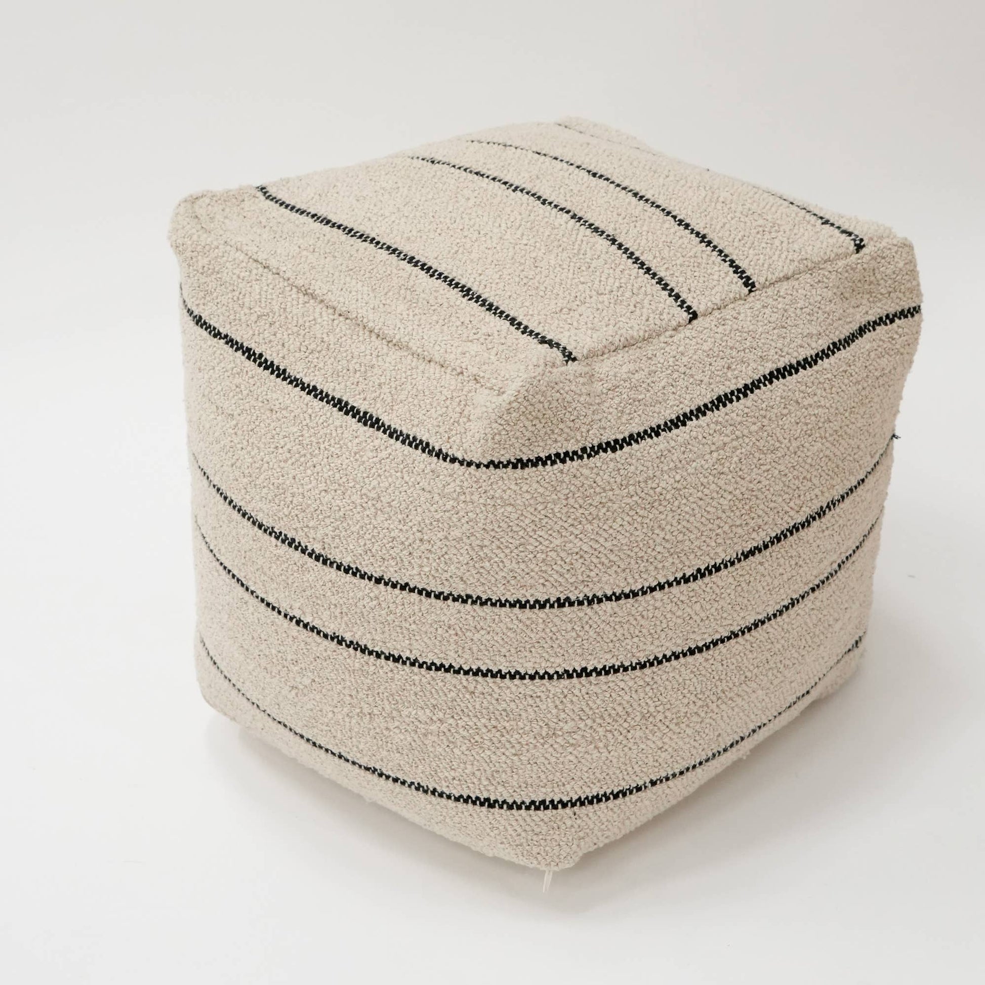 Artisan Weave Pouf, 18"x18"