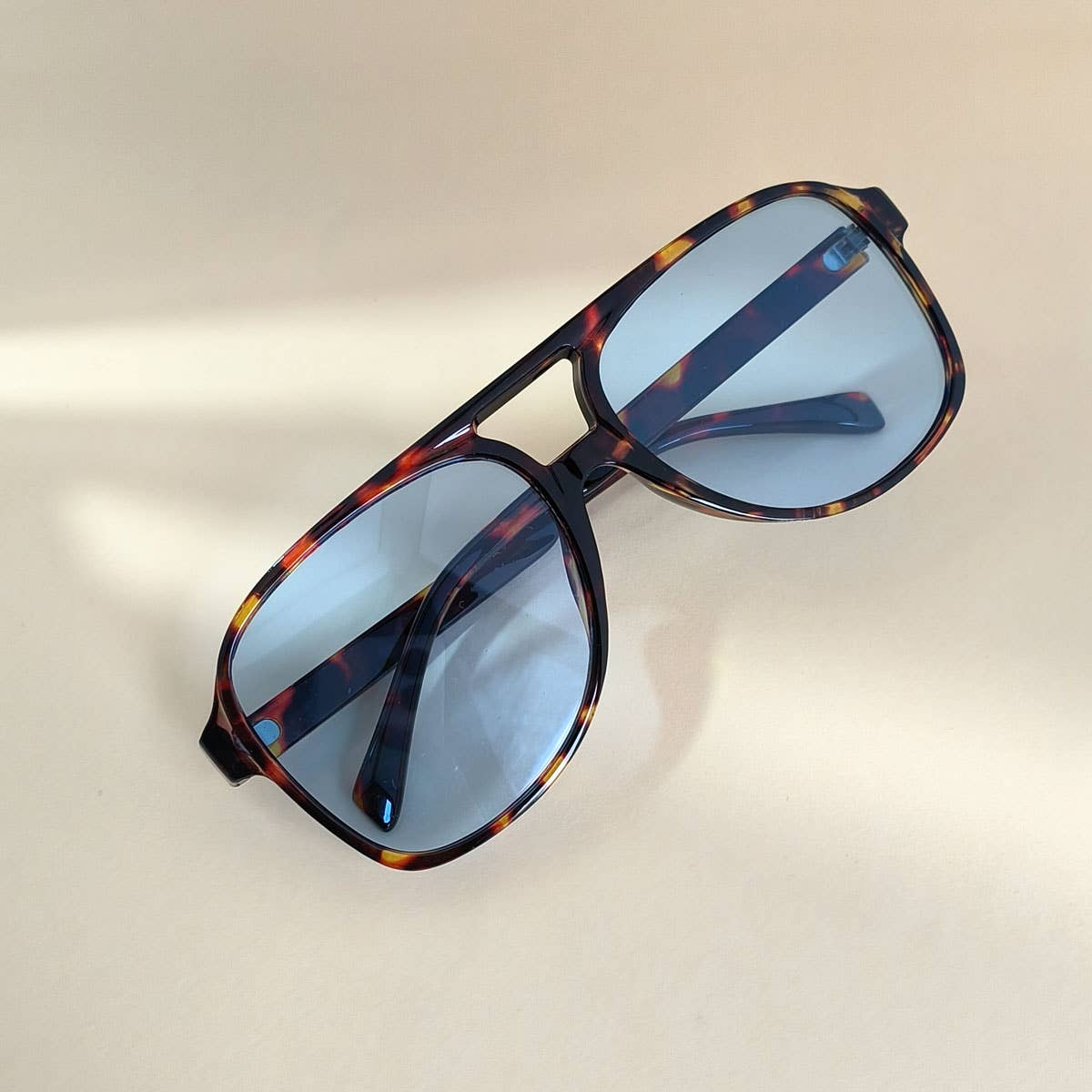 Vintage Double Bridge Aviator Sunglasses_CWASG0113