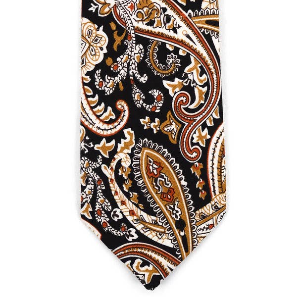 Paisley B&G Slim Tie