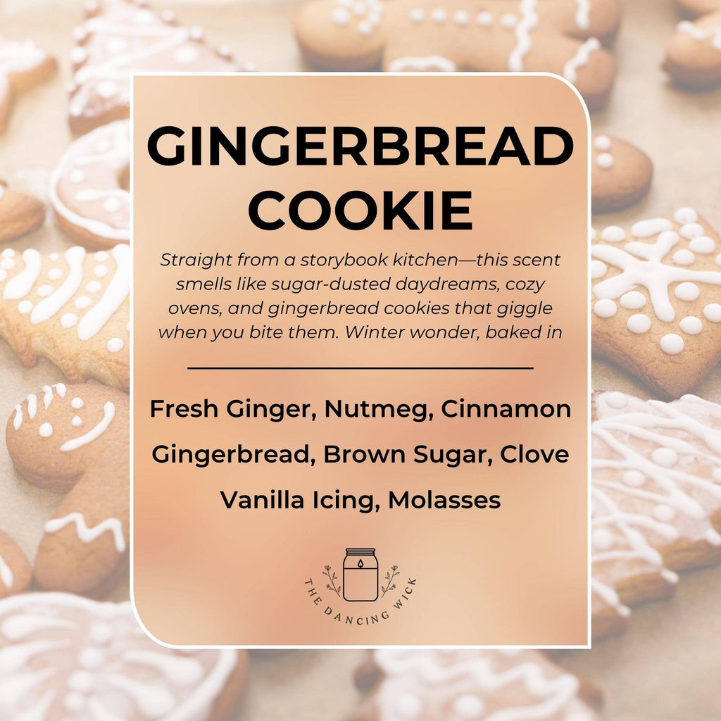 Gingerbread Cookie Soy Candle