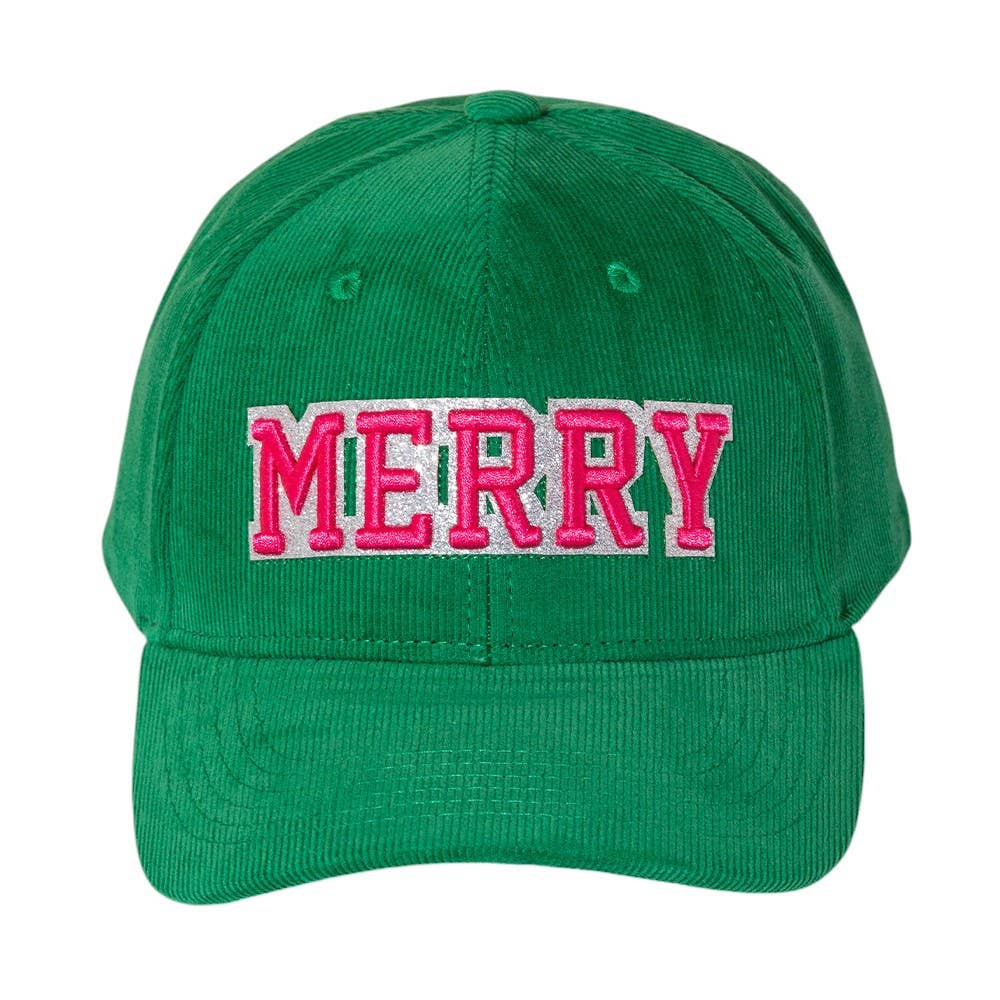 Pink & Green Merry Trucker Hat
