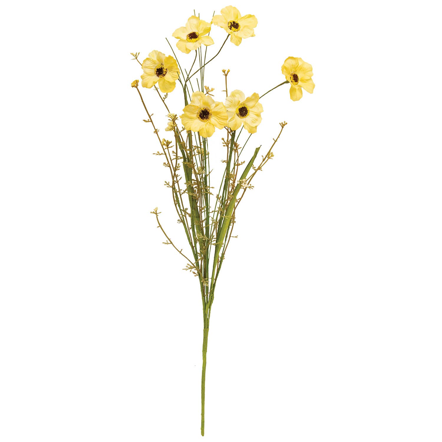 Wild Spring Geranium & Grass Spray