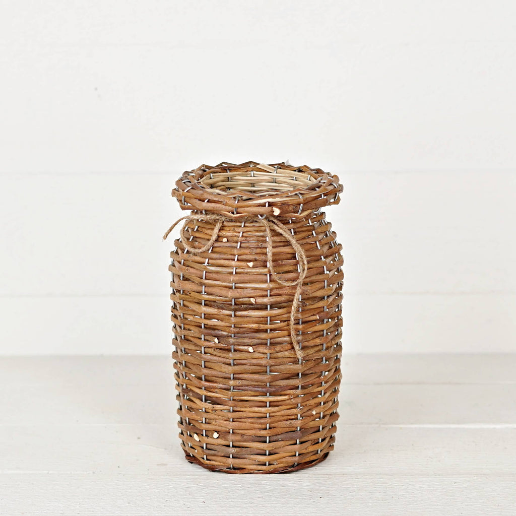 Milk Bucket Willow Basket