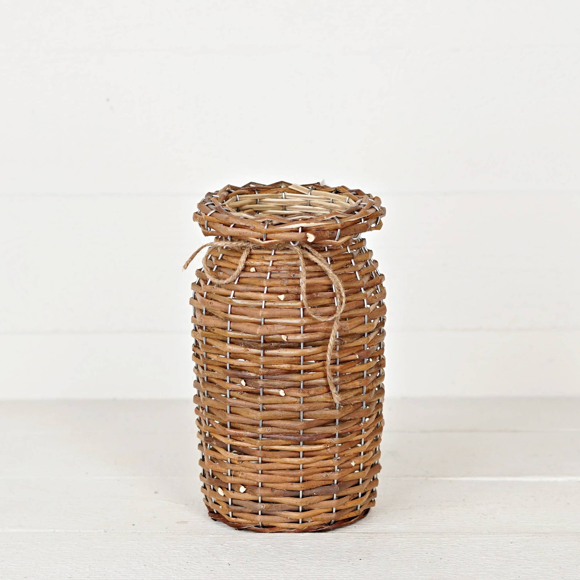 Milk Bucket Willow Basket