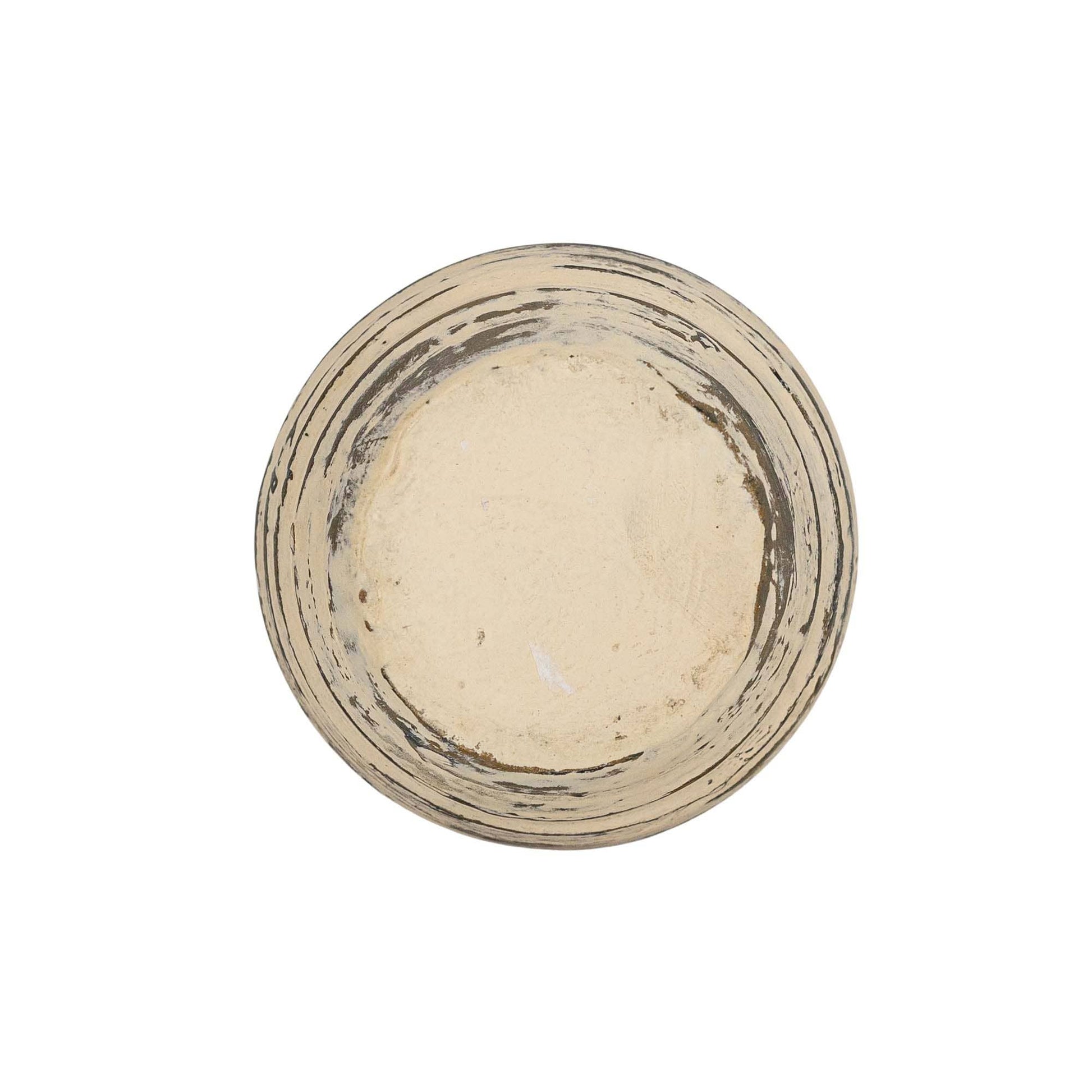 Distressed Ribbed Bud Vase
