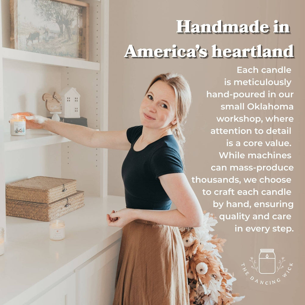 Cranberry Apple Christmas Candle