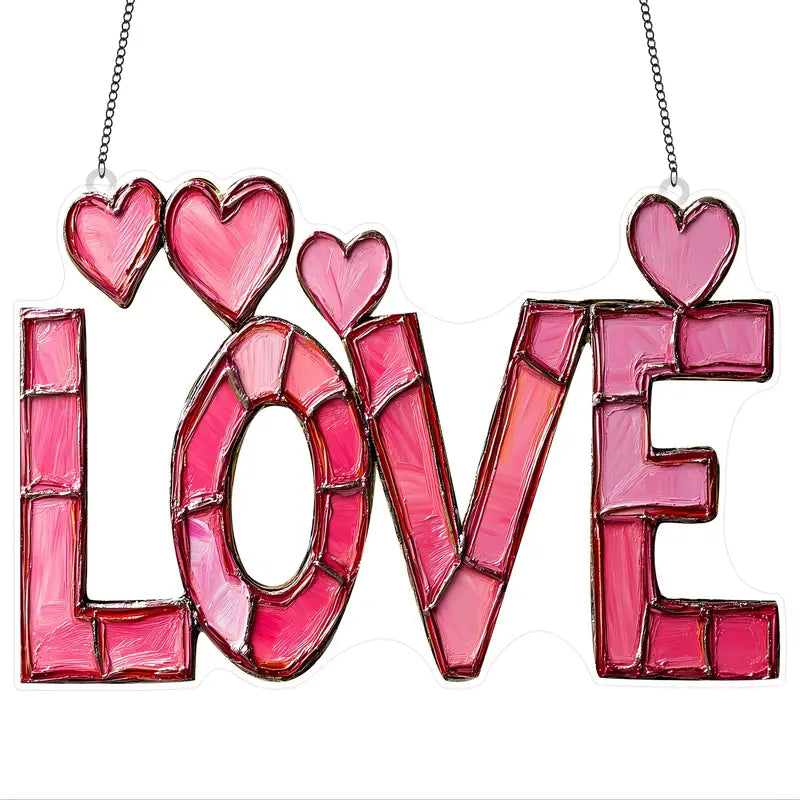 Hanging Love Sign