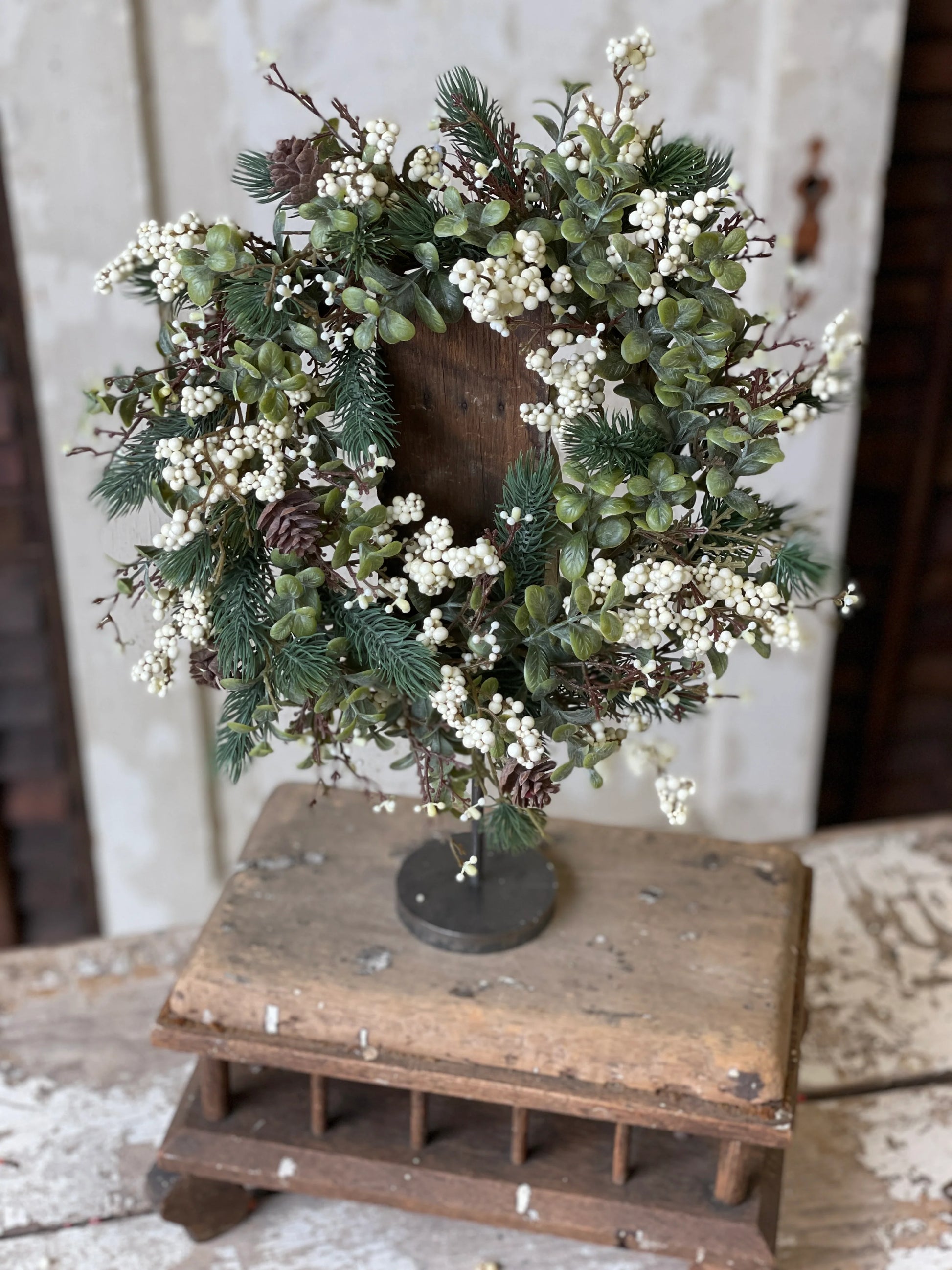 Laden Berry Wreath